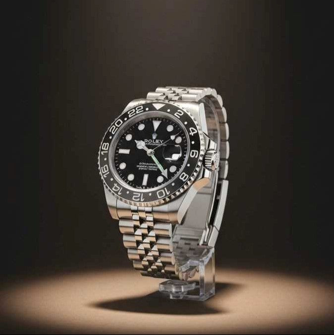 Rolex GMT-Master II "Bruce Wayne" Black-Grey bezel 40mm Oystersteel /Rolesor