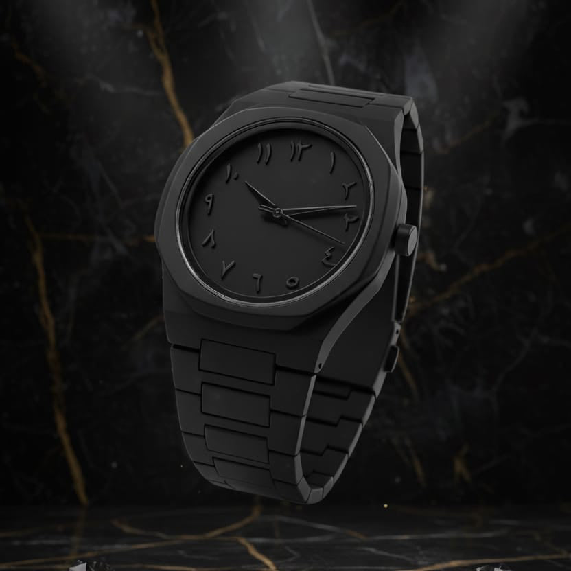 Black aura arabic dial