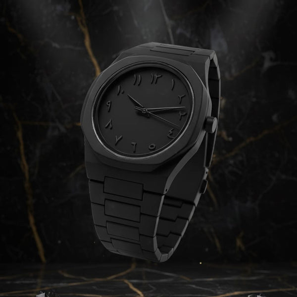 Black aura arabic dial