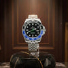 Rolex GMT-Master II “Batman” Black-Blue Ceramic  Bezel, 44mm Oystersteel.