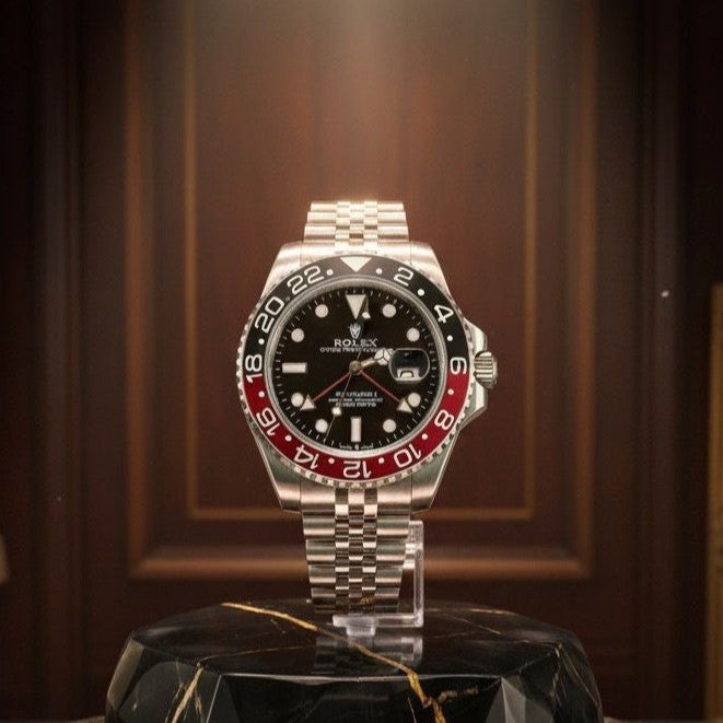 Rolex GMT-Master II "Pepsi" Red-Black Bezel,44mm Oystersteel