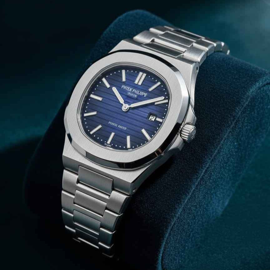Patek philippe nautilus blue dail