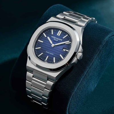 Patek philippe nautilus blue dail