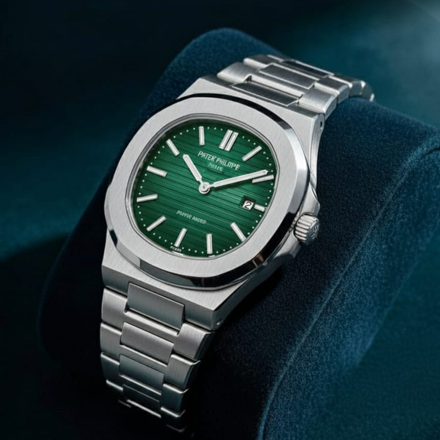 Patek philippe nautilus green dail
