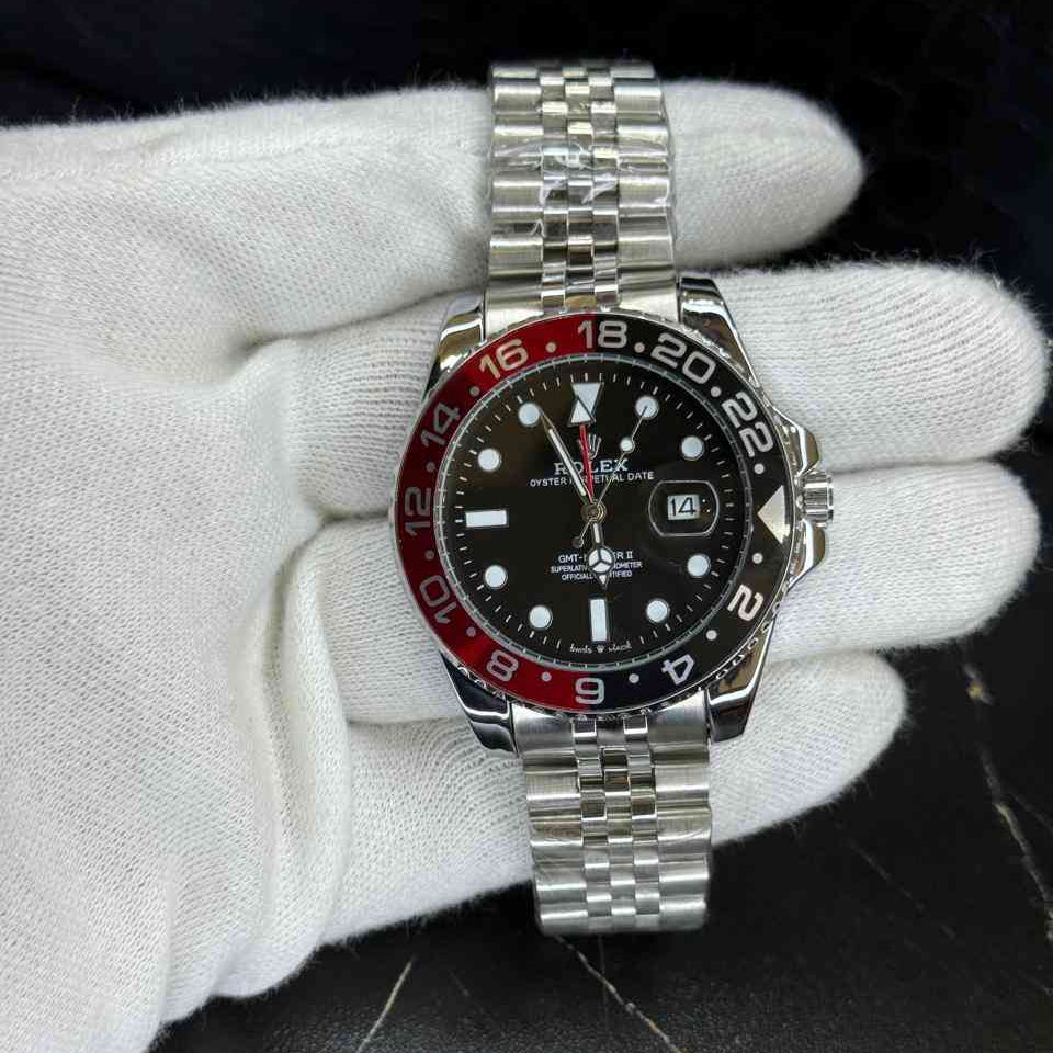 Rolex GMT-Master II "Pepsi" Red-Black Bezel,44mm Oystersteel